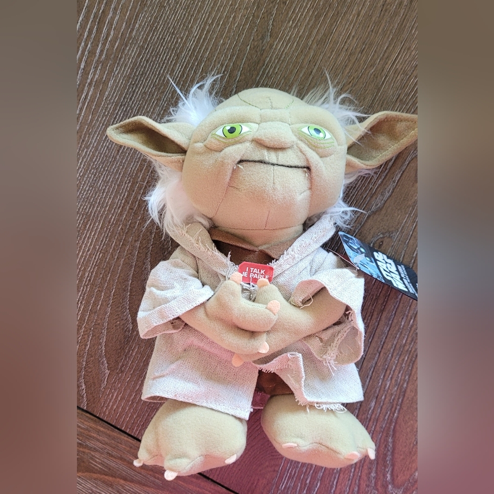 Star Wars Talking Yoda Plush